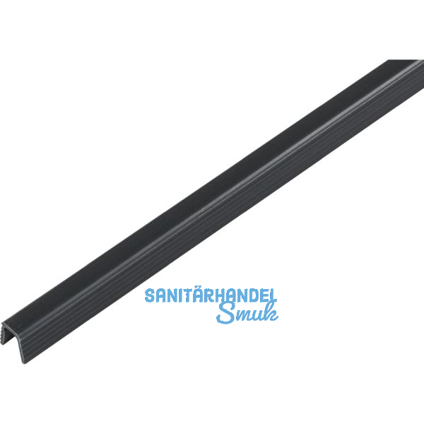 HAWA Clipo F�hrungsschiene, 2500 mm, Kunststoff anthrazit