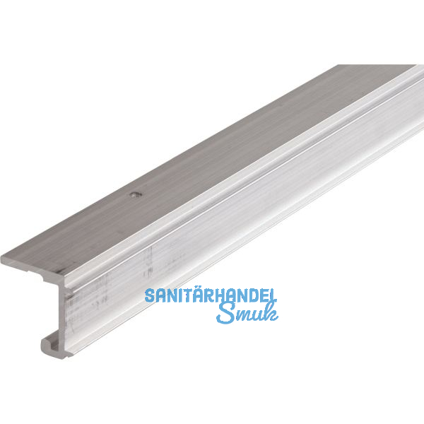 HAWA Combino 20/35 H Einfach- Laufschiene gelocht, 2500 mm, Aluminium eloxiert