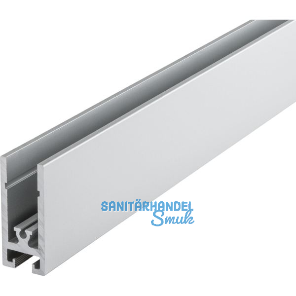 HAWA DIVIDO Rahmenprofil horizontal 2500 mm, Aluminium eloxiert