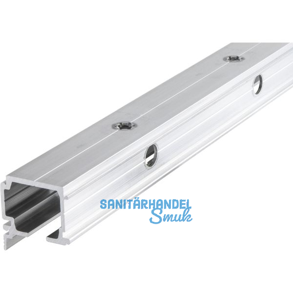 HAWA DIVIDO 100 Combi-Laufschiene gelocht, L�nge 2500 mm, Aluminium eloxiert