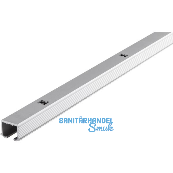 HAWA Clipo 26/36 Laufschiene gelocht, 2500 mm, Aluminium eloxiert