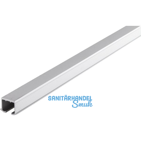 HAWA Clipo 26/36 Laufschiene zum Kleben, 2500 mm, Aluminium eloxiert