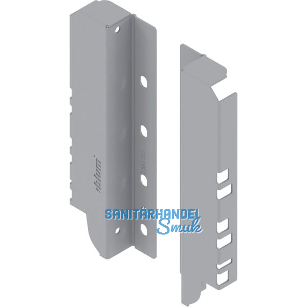 BLUM TANDEMBOX antaro R�ckwandhalter, H�he C, grau RAL 9006