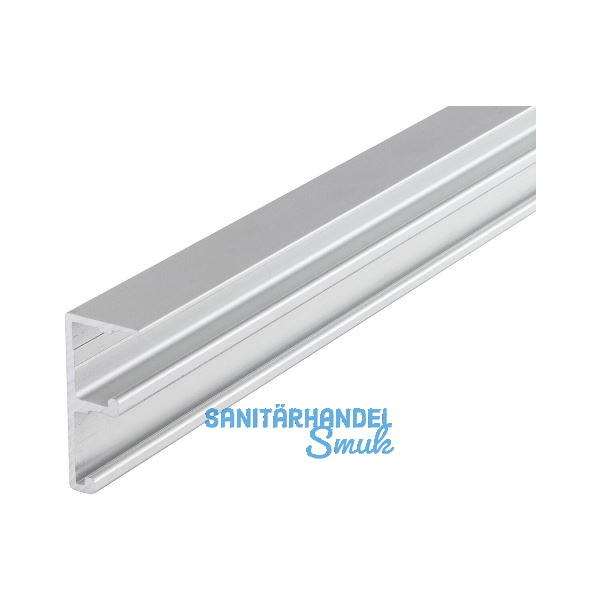 HAWA Combino 20/35 H FS Doppellaufschiene gelocht auf Ma�, Aluminium eloxiert