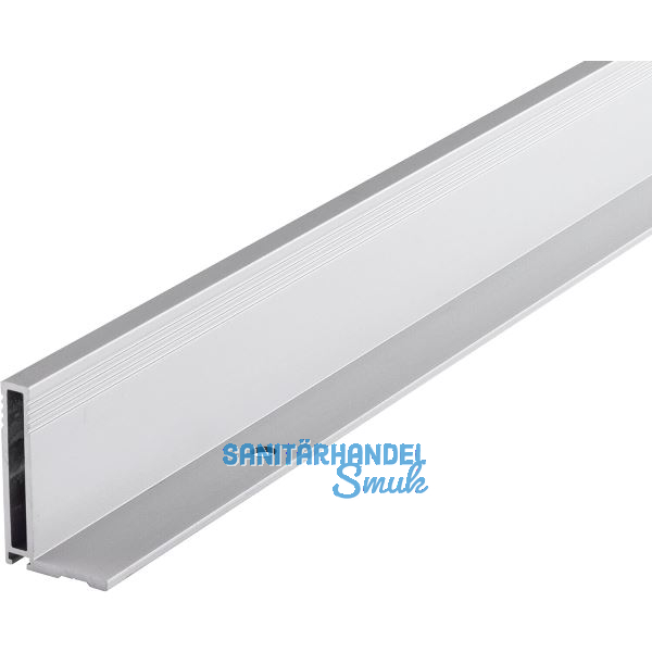 HAWA Griffprofil zum Schrauben schmal, 6000 mm, Aluminium eloxiert