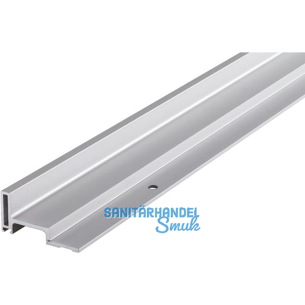 HAWA Griffprofil zum Schrauben breit, 6000 mm, Aluminium eloxiert