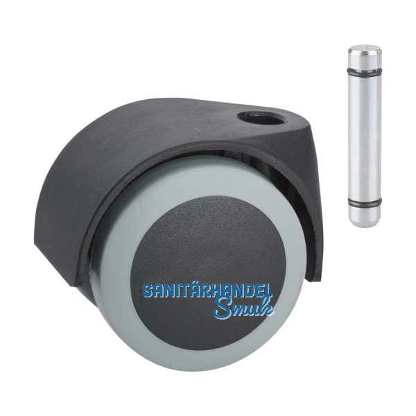 D�RNER + HELMER Doppel-Lenkrolle Two 50 mm 40 kg Bundstift