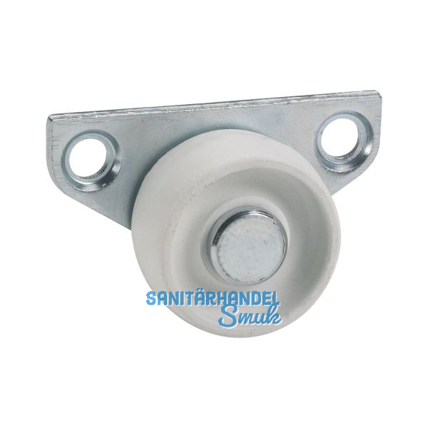 D�RNER + HELMER Bockrolle Kunststoff-Rad 30 mm 40 kg Platte seitlich