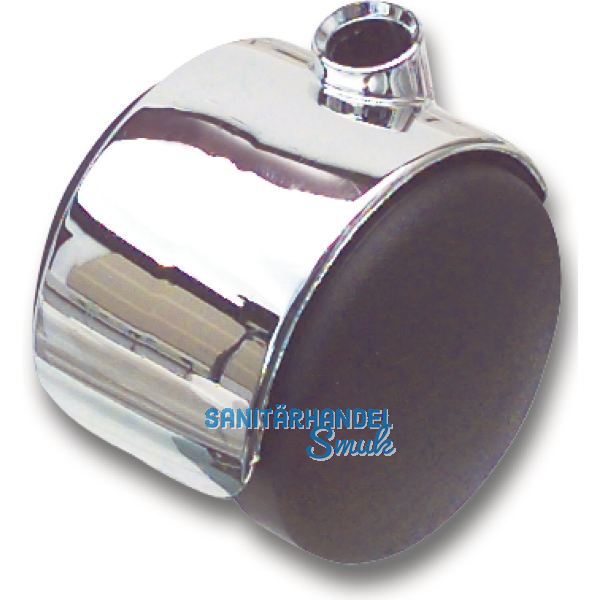 Doppel-Lenkrolle Duo Kunststoff hart 50 mm 50 kg schwarz/Chrom-Optik