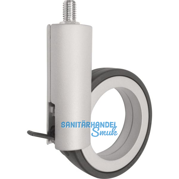 Lenkrolle Rotola 120 50 kg Feststeller silberfarbig/schwarz