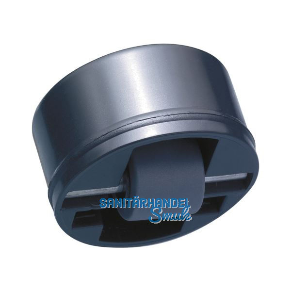 Roller-Mini soft, Rollen � 15 mm, Bohr � 36 mm, Kunststoff schwarz