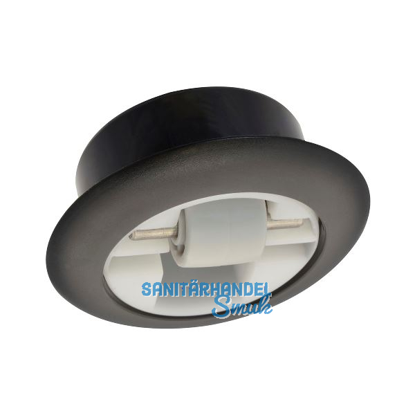 Rolleinsatz Roller-Mini Einbautiefe 11 mm weich Kunststoff schwarz