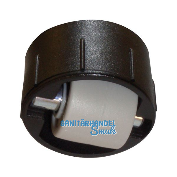 Rolleinsatz Roller-Mini BSR soft Feststellung ab 10 kg Kunststoff schwarz