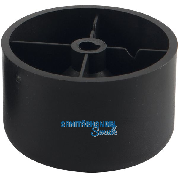 M�belgleiter starr � 50 mm, H�he 30 mm, Kunststoff schwarz