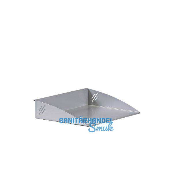 CONFURN A4 Einh�ngeablage Quatro B 300 x H 62 x T 230 mm, Stahl silber pulverb.