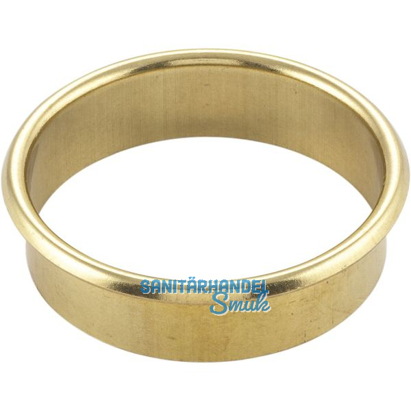 Kabeldurchgang rund, Einbau � 80 mm, Messing poliert