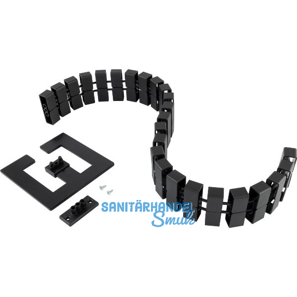 CONFURN Kabelschlange Cube� SL 750 mm schwarz