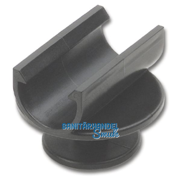 CAMAR Befestigungsteil Prisma, Kunststoff schwarz