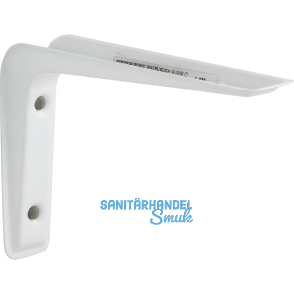 ELEMENT SYSTEM Konsole Alido Stahl wei� lackiert 120 X 80 mm