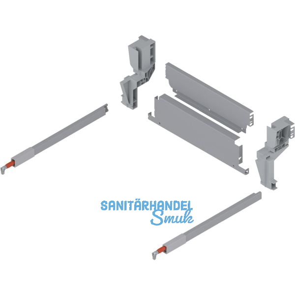 BLUM Stahlr�ckwand M�llauszug h�ngend KB 450 mm Grau