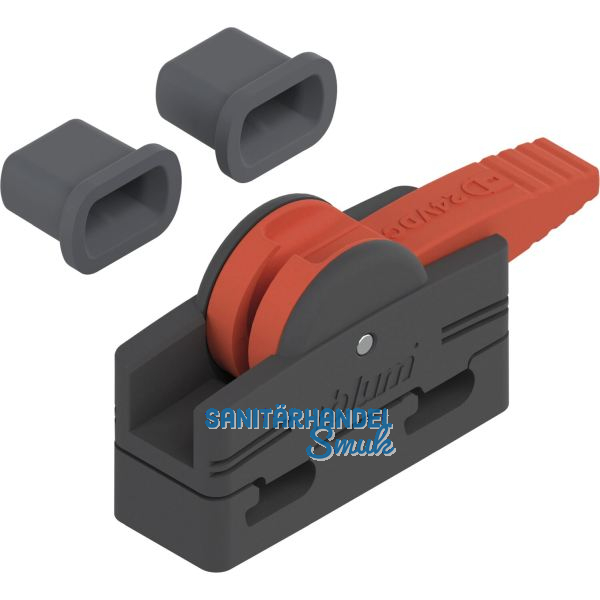 BLUM SERVO-DRIVE Verbindungsknoten und Kabelendenschutz, 24 Volt, KS schwarz