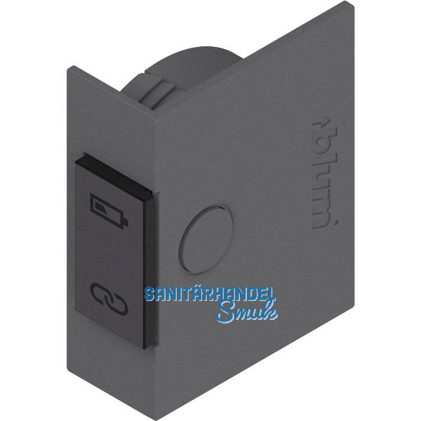 BLUM SERVO-DRIVE Schalter f�r AVENTOS, symmetrisch, Kunststoff tiefgrau