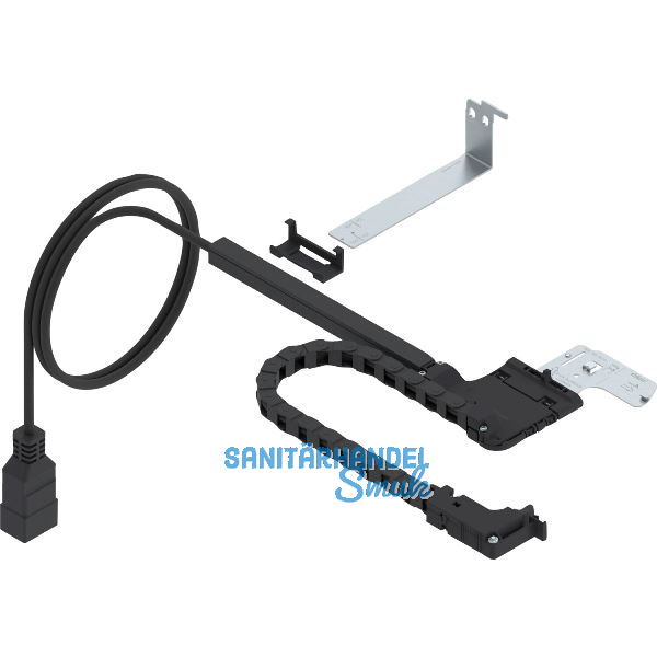 BLUM AMPEROS AC Kabelf�hrung NL 480-520 mm, Kunststoff schwarz