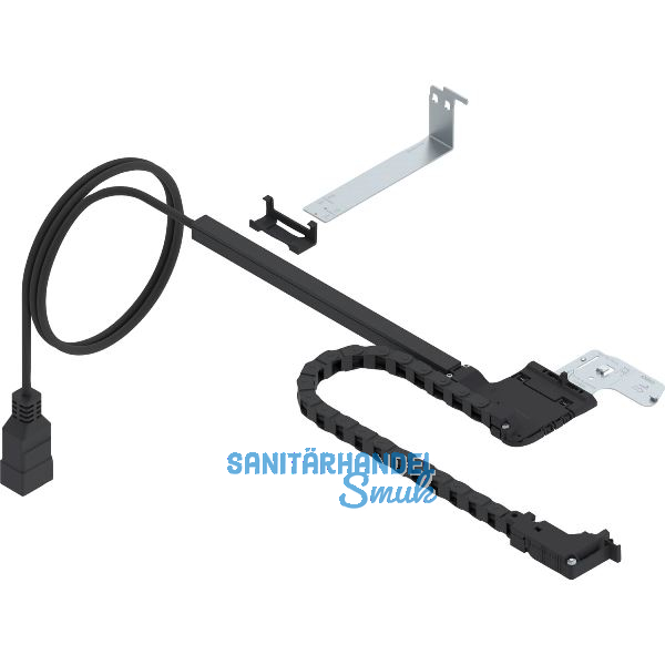 BLUM AMPEROS AC Kabelf�hrung NL 550 mm, Kunststoff schwarz