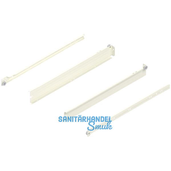 BLUM METABOX N Zarge 320 Schraubversion, Teilauszug, NL 500, cremewei�