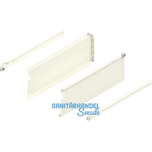 BLUM METABOX H Zarge 320 Schraubversion, Teilauszug, NL 400, cremewei�