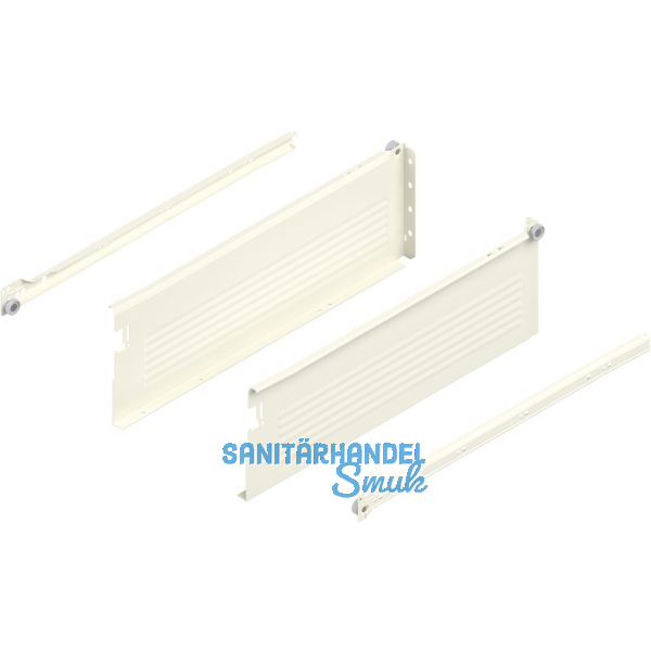 BLUM METABOX H Zarge 320 Schraubversion, Teilauszug, NL 450, cremewei�