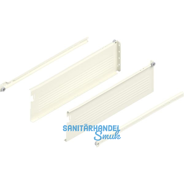 BLUM METABOX H Zarge 320 Schraubversion, Teilauszug, NL 500, cremewei�