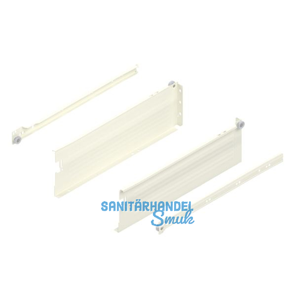 BLUM METABOX K Zarge 320 Schraubversion, Teilauszug, NL 400, cremewei�