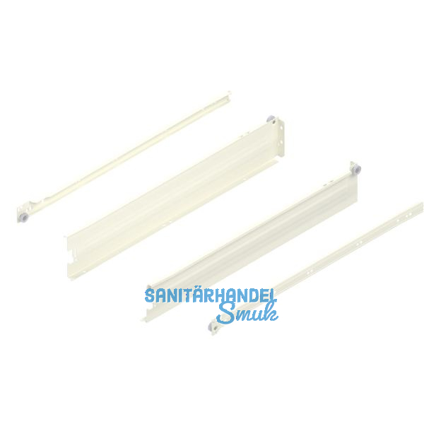 BLUM METABOX M Zarge 320 Schraubversion, Teilauszug, NL 550, cremewei�