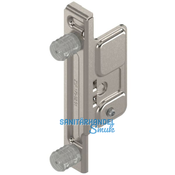 BLUM METABOX Frontbefestigung, Zarge M,K,H, Pressversion, links, Stahl vern.