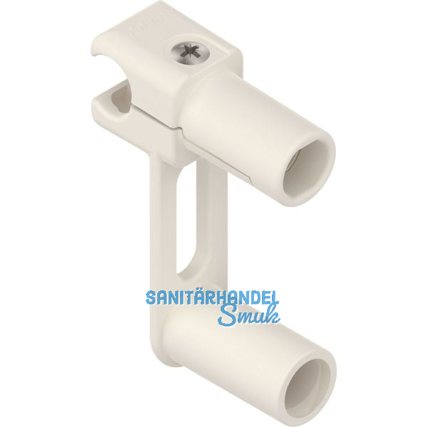 BLUM Metabox Querrelinghalter zweifach, Kunststoff cremewei�