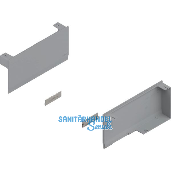BLUM AVENTOS HK TOP Abdeckkappen-Set, Kunststoff hellgrau