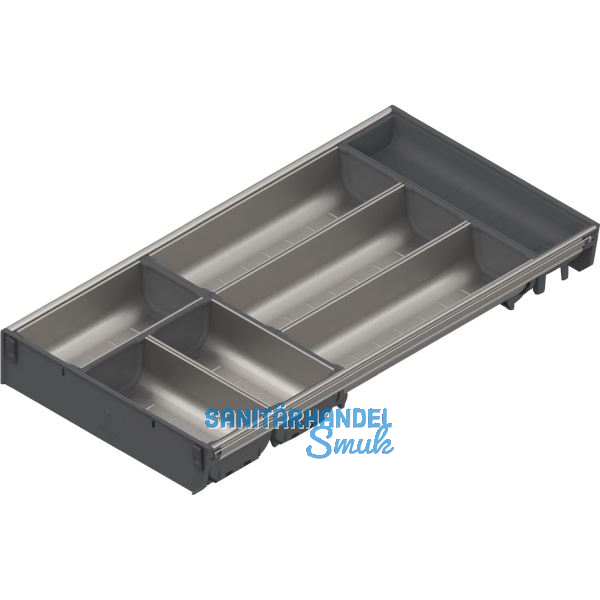 BLUM ORGA-LINE Schalen-Set KB 400 - 549 /NL 550 mm Edelstahl/Kunststoff
