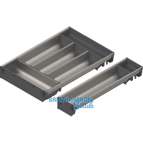 BLUM ORGA-LINE Schalen-Set KB 601 - 699/NL 450 mm Edelstahl/Kunststoff