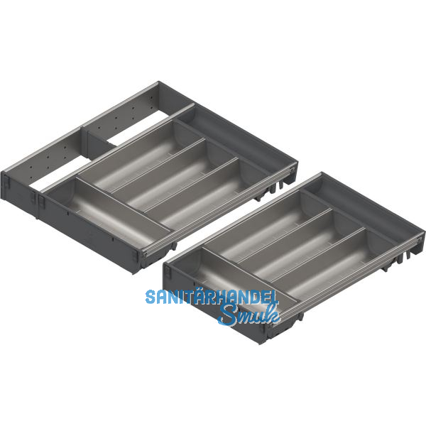 BLUM ORGA-LINE Schalen-Set KB 901 - 999/NL 450 mm Edelstahl/Kunststoff