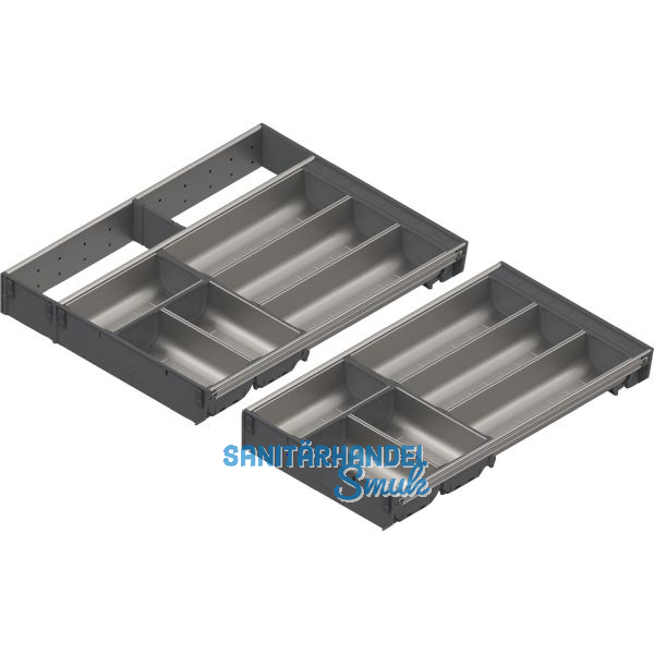BLUM ORGA-LINE Schalen-Set KB 901 - 999/NL 500 mm Edelstahl/Kunststoff