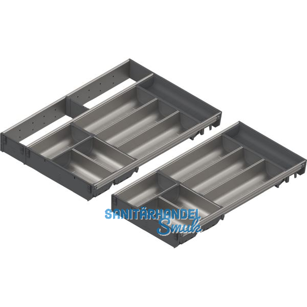 BLUM ORGA-LINE Schalen-Set KB 901 - 999/NL 550 mm Edelstahl/Kunststoff
