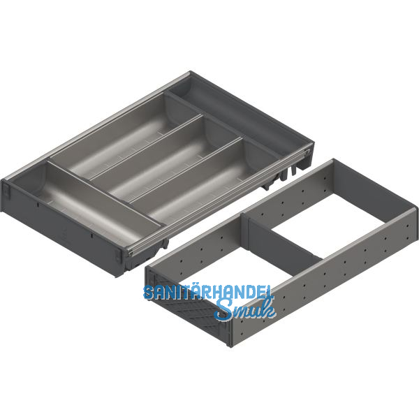 BLUM ORGA-LINE Schalen-Set KB 1100 - 1199/NL 450 mm Edelstahl/Kunststoff