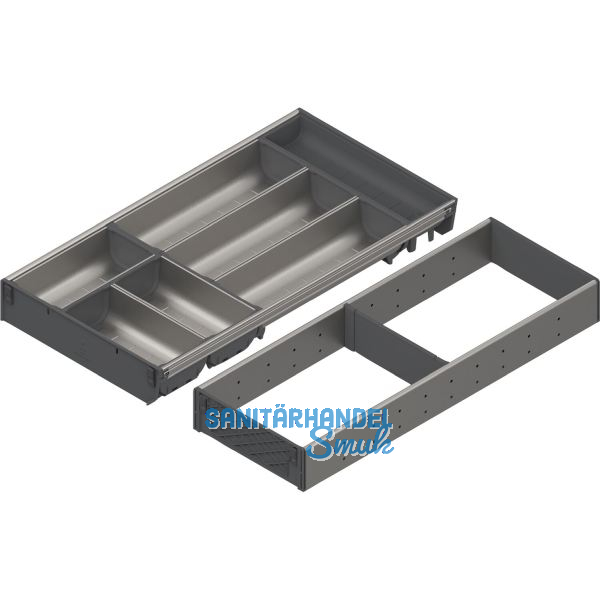 BLUM ORGA-LINE Schalen-Set KB 1100 - 1199/NL 550 mm Edelstahl/Kunststoff