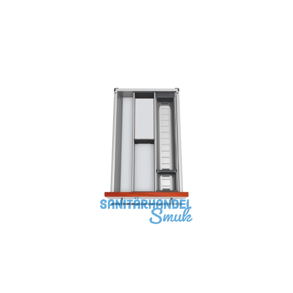 BLUM ORGA-LINE Facheinteilungs-Set KB 350 - 449/NL 450 mm Edelstahl/Kunststoff