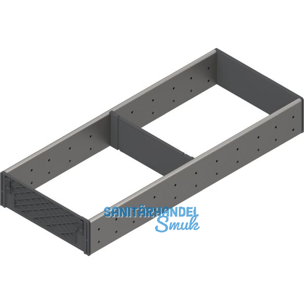 BLUM ORGA-LINE Einzel-Set Korpusbreite 305/NL500 mm Edelstahl/Kunststoff