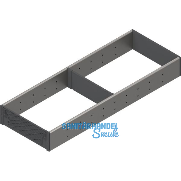 BLUM ORGA-LINE Einzel-Set Korpusbreite 305/NL550 mm Edelstahl/Kunststoff