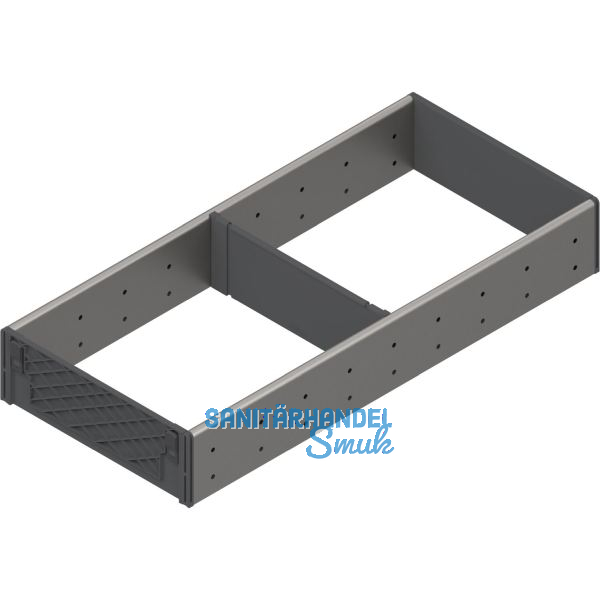 BLUM ORGA-LINE Einzel-Set Korpusbreite 305/NL450 mm Edelstahl/Kunststoff