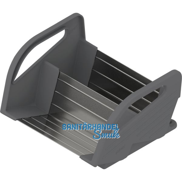 BLUM ORGA-LINE Gew�rzhalter, KB 300 mm, Breite 212 mm, KS Staubgrau/Edelstahl
