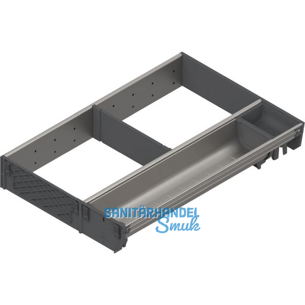 BLUM ORGA-LINE Einzel-Set KB 400/NL 450 mm Edelstahl/Kunststoff